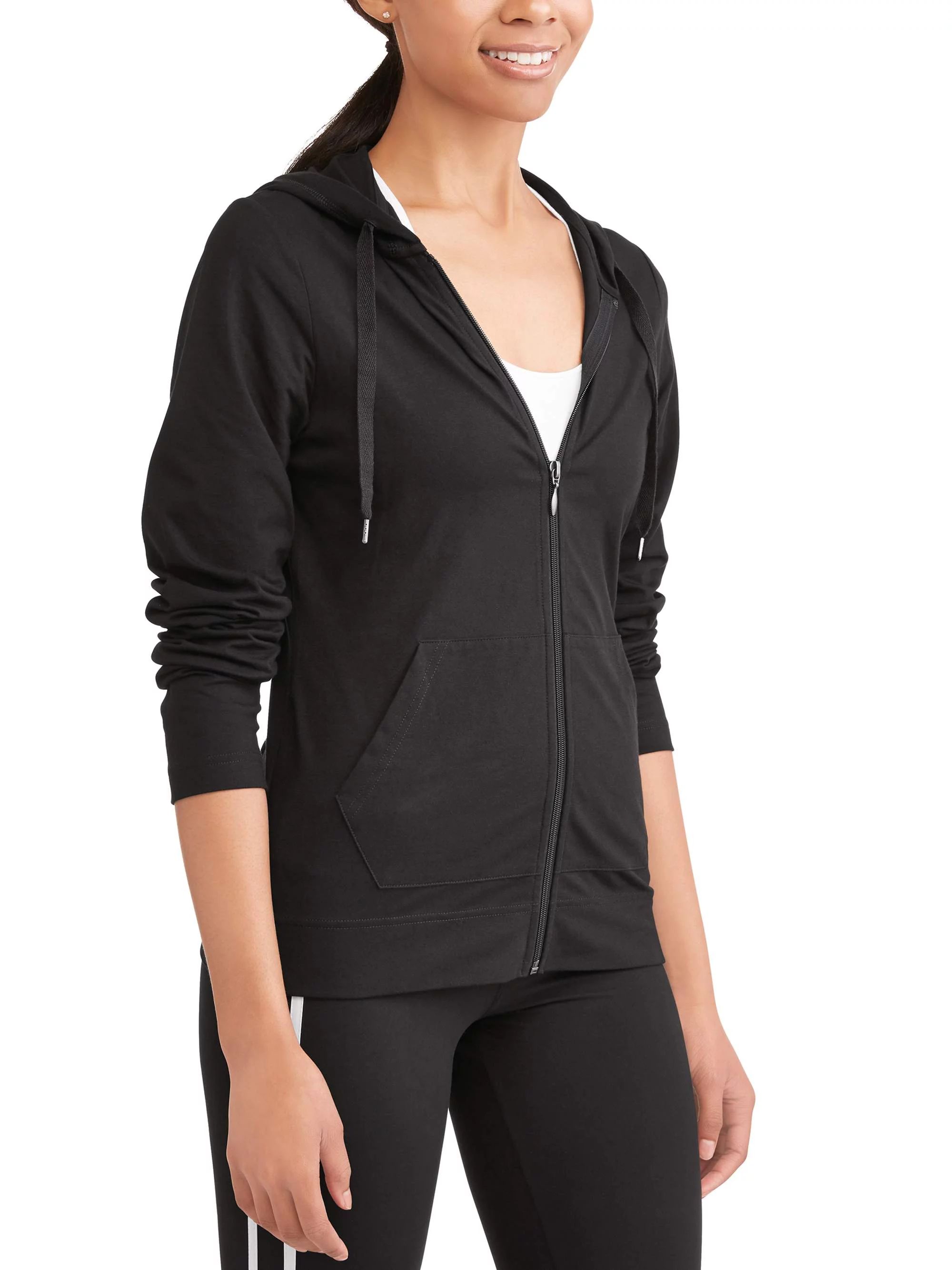 Athletic Works Women's Dri More Core Active Full Zip Hoodie | Walmart (US)