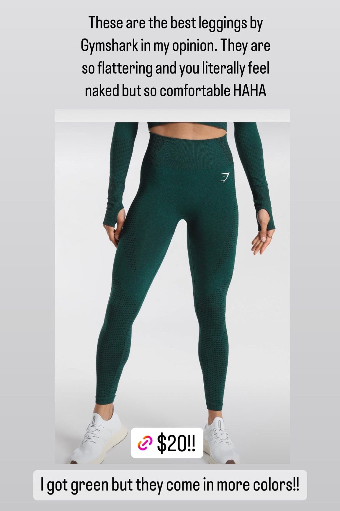 GYMSHARK IS UP TO 70% off plus 25% with code EXTRA25. These are my favorite leggings by Gymshark. They are so flattering and feel like skin. I get a size M and hang dry!!

#LTKfitness #LTKCyberWeek #LTKsalealert