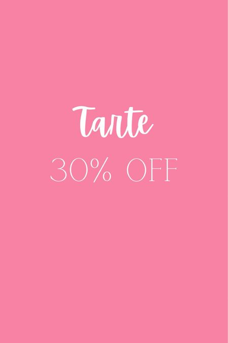 Tarte makeup 30% off with code FAM30

#LTKfindsunder50 #LTKbeauty #LTKsalealert