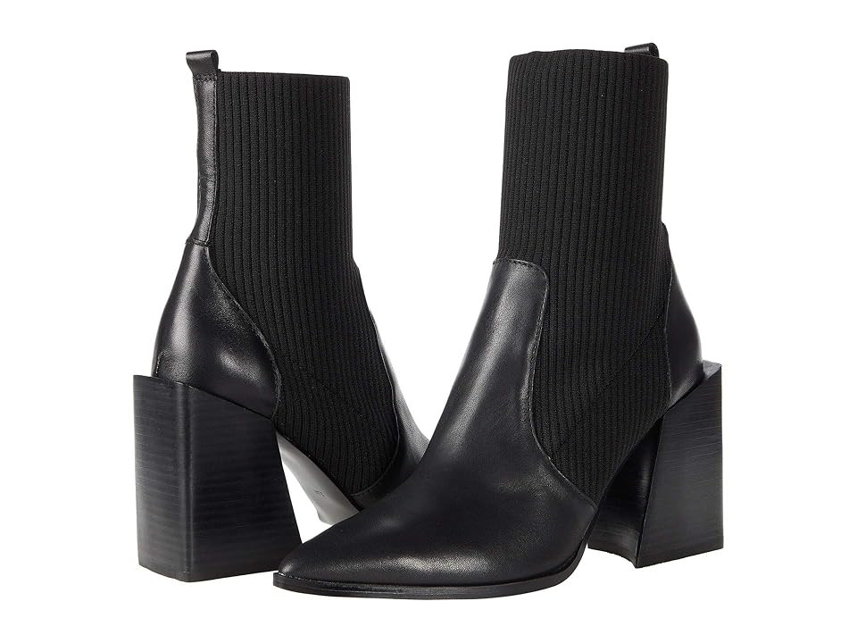 Steve Madden Tackle Women's Shoes Black Leather : 6 M, Fabric/Leather | Zappos