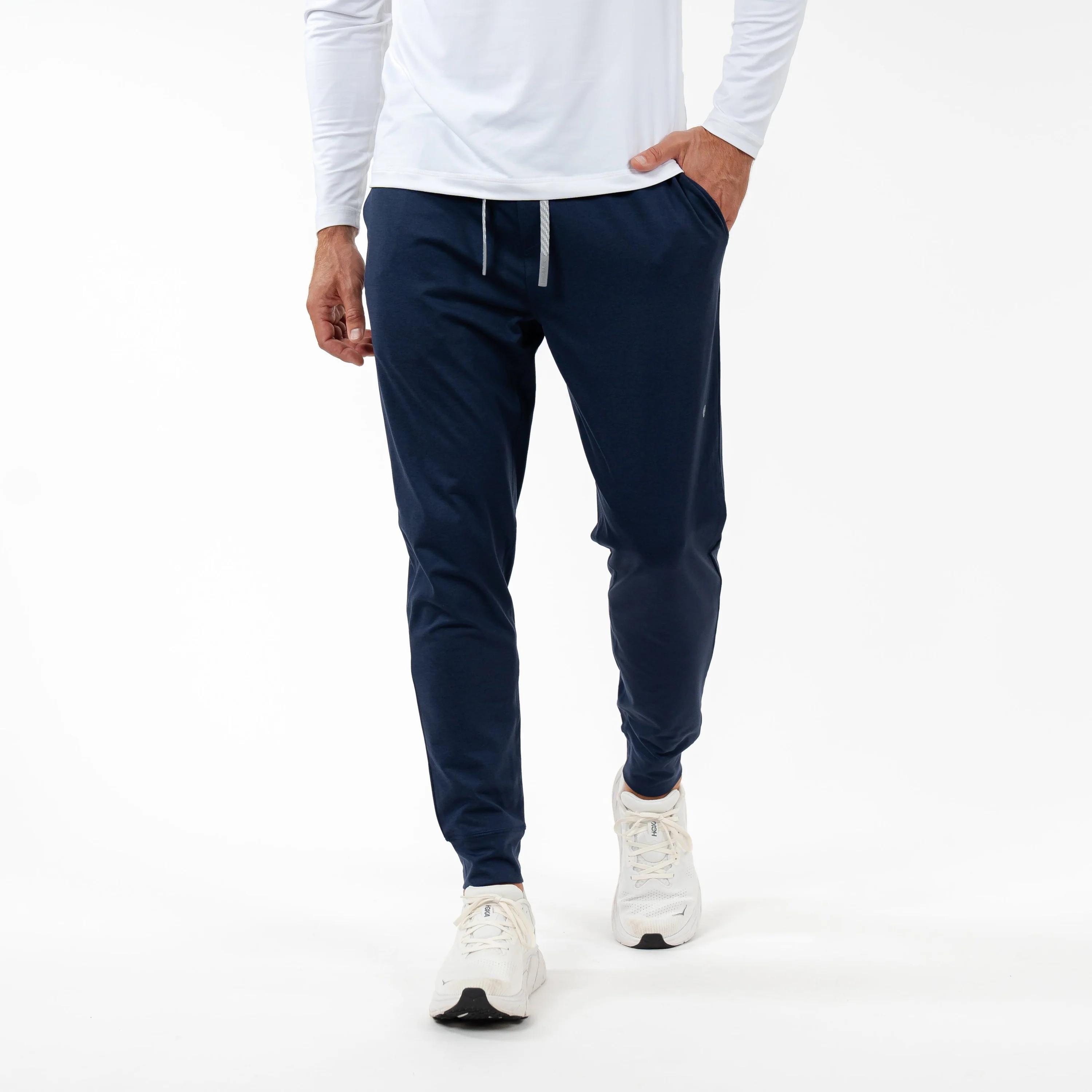 Sprint Performance Jogger - Heather Fleet Navy | Rhoback | RHOBACK