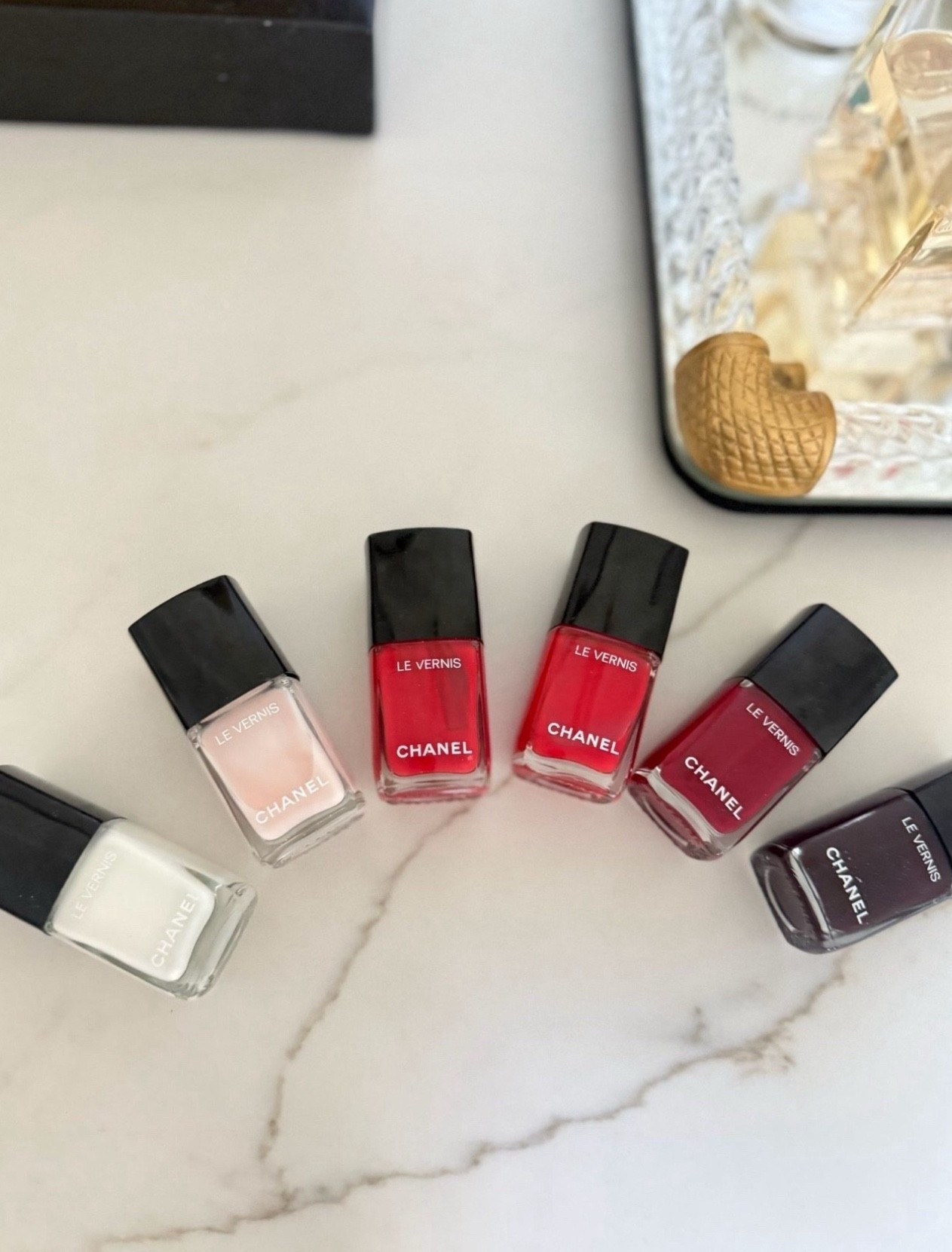 My go to nail colors for fall

Follow me at @miriamobrien_ on IG and TikTok!

#ChanelNailPolish #ChanelFallColors #NordstromChanelFinds #ChanelFallStyle

#LTKSeasonal #LTKOver40 #LTKBeauty

#LTKGiftGuide #LTKHoliday #LTKselfcare

#LTKHoliday #LTKOver40 #LTKGiftGuide

#LTKHoliday #LTKGiftGuide