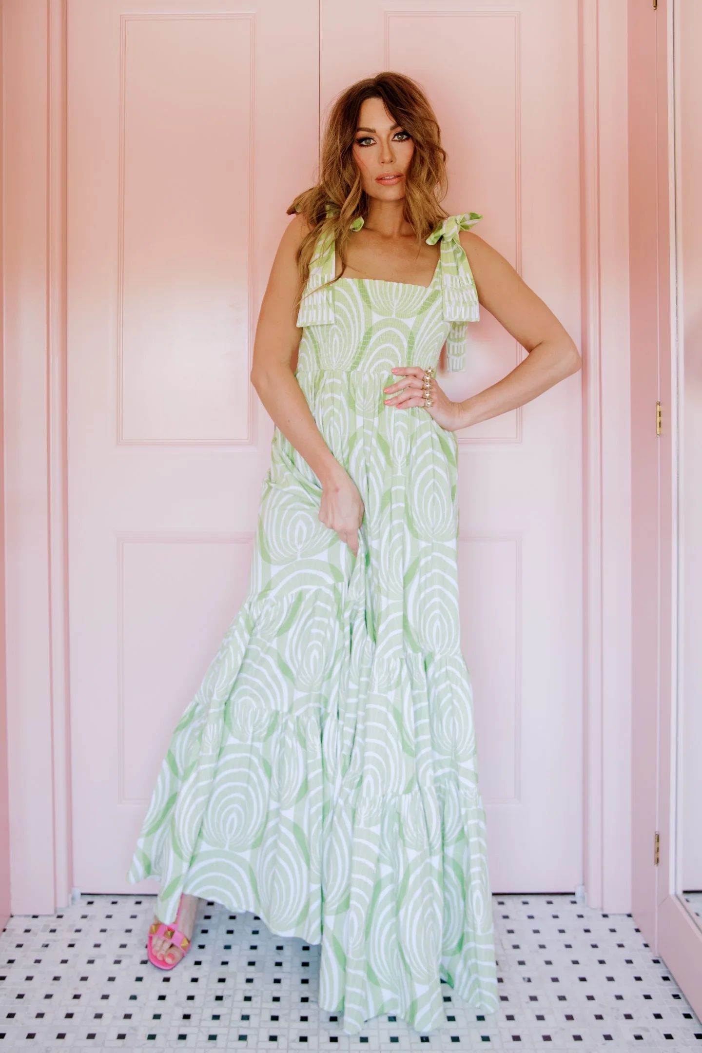 Kelly Dress in Lime Shell | Sheridan French