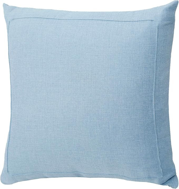 Jepeak Burlap Linen Throw Pillow Cover Cushion Case, Farmhouse Modern Decorative Solid Square Thi... | Amazon (US)