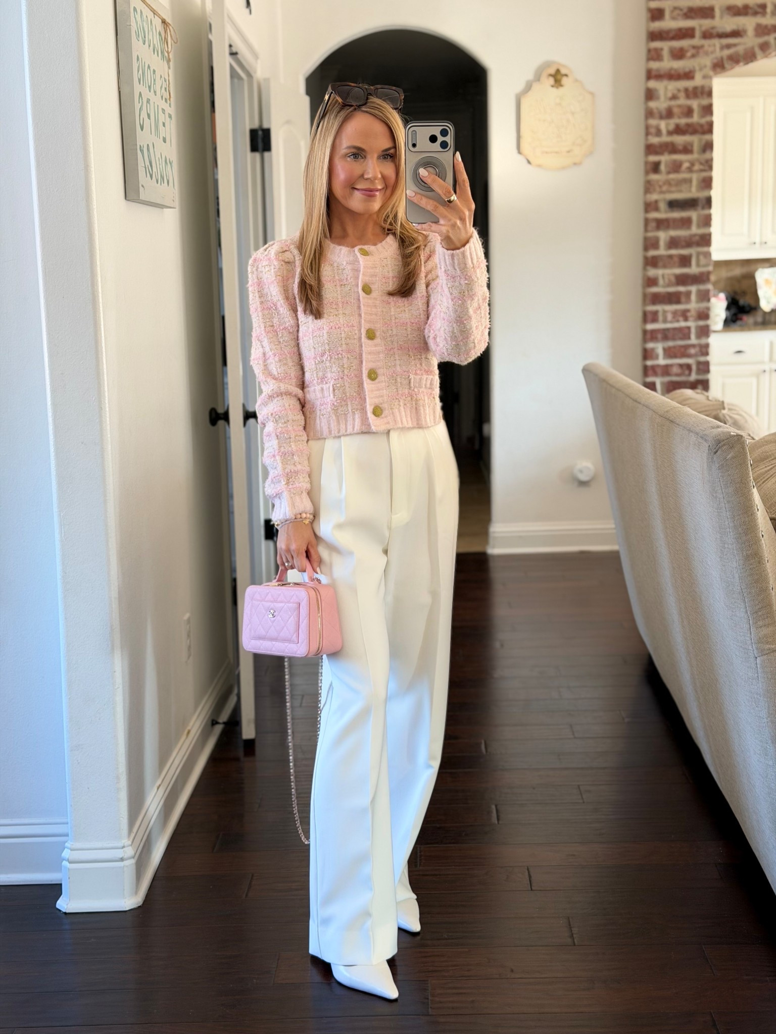 Had to switch pants last minute, these FD pants are on sale and run TTS 

#LTKPetite #LTKootd #LTKWorkwear