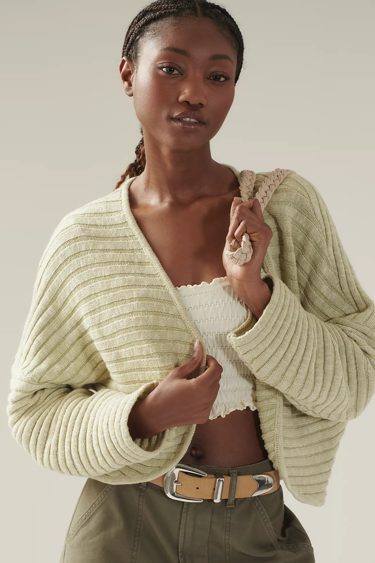 By Anthropologie Ribbed Shrug | Anthropologie (US)
