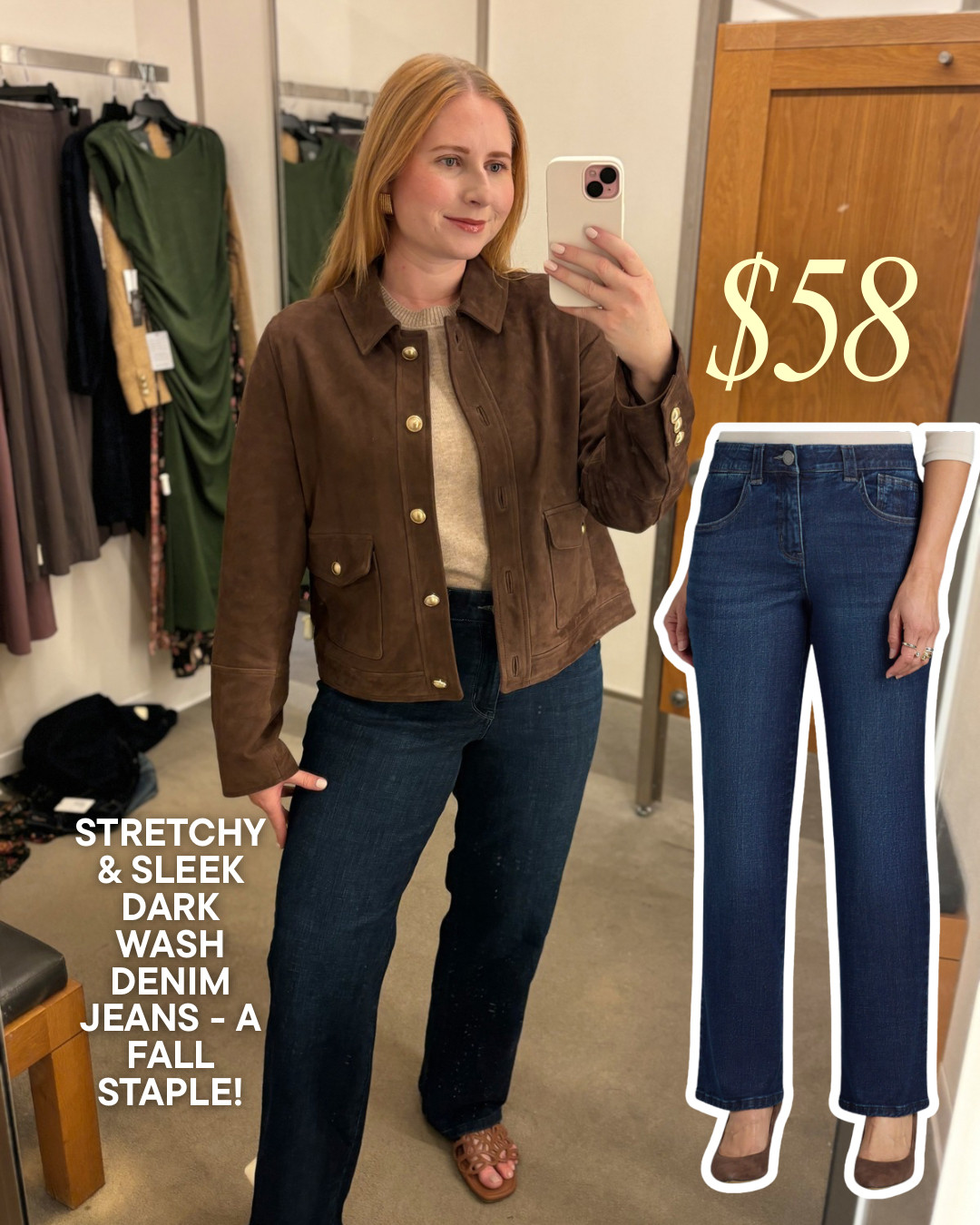 best jeans! size 10 - have a good amount of stretch! under $60!! denim jeans, nsale, nordstrom anniversary sale 

 #LTKSeasonal #LTKSaleAlert #LTKMidsize