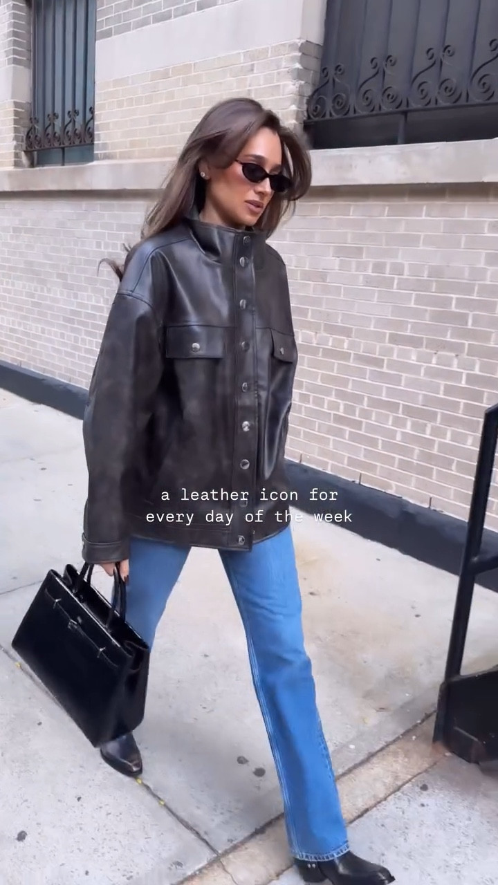 4 outfits styling new weworewhat jackets, out now! 🖤

#LTKSeasonal #LTKStyleTip