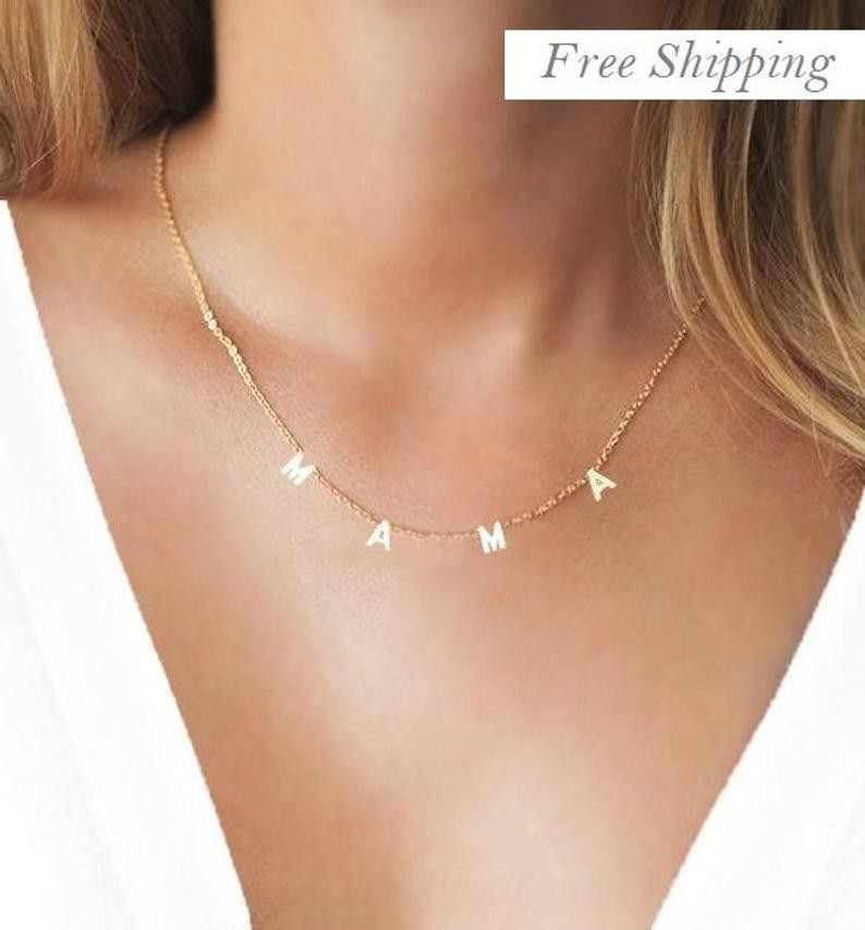 Mom Jewelry Mom Necklace Mom Gift necklace Mama necklace | Etsy | Etsy (US)