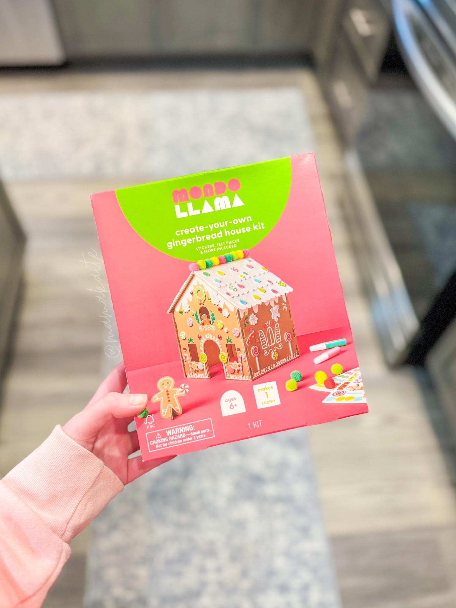 Perfect gingerbread house alternative!! Easy, dye & sugar free, kid friendly! ❄️🎄

#LTKSeasonal #LTKkids #LTKHoliday