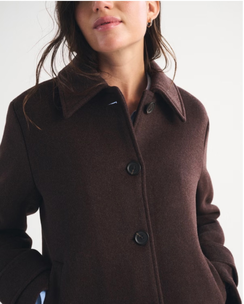 My favorite pieces from @abercrombie  Loving all the earth tones and the cozy vibes. Fall style, Fall fashion, fall trends, chocolate brown, trench coat, leather jacket, suede jacket, wide leg trousers, cashmere sweater, cardigan.  

 #LTKootd #LTKSeasonal