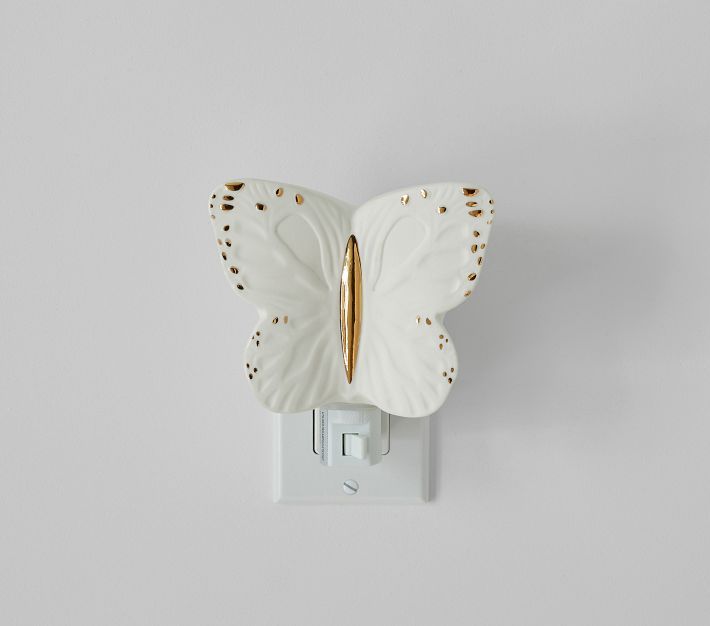 Porcelain Butterfly Nightlight | Pottery Barn Kids