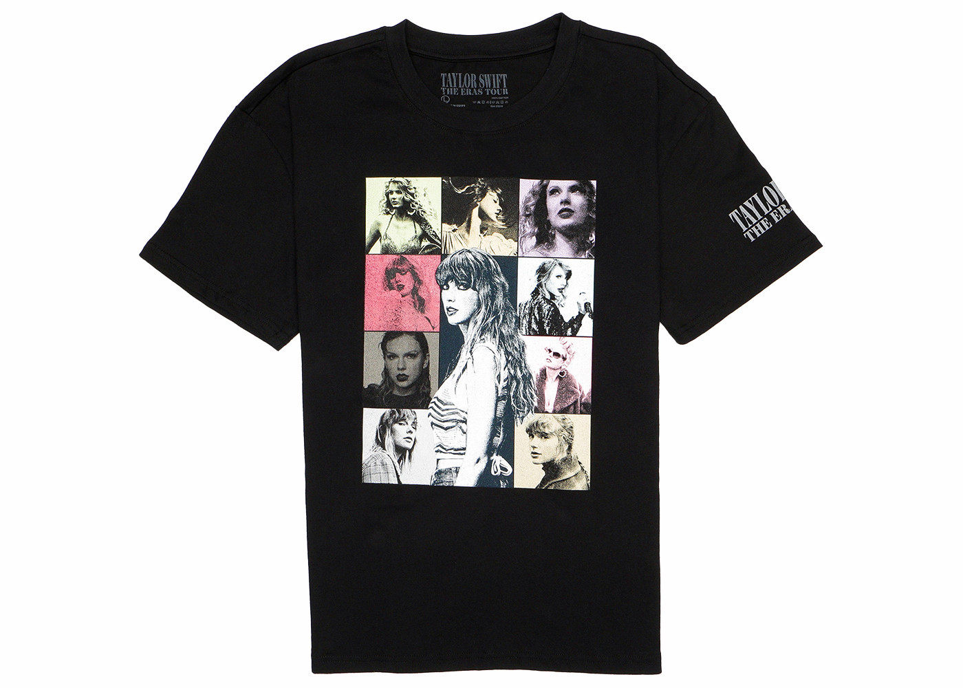 Taylor Swift The Eras Tour T-Shirt Black | StockX