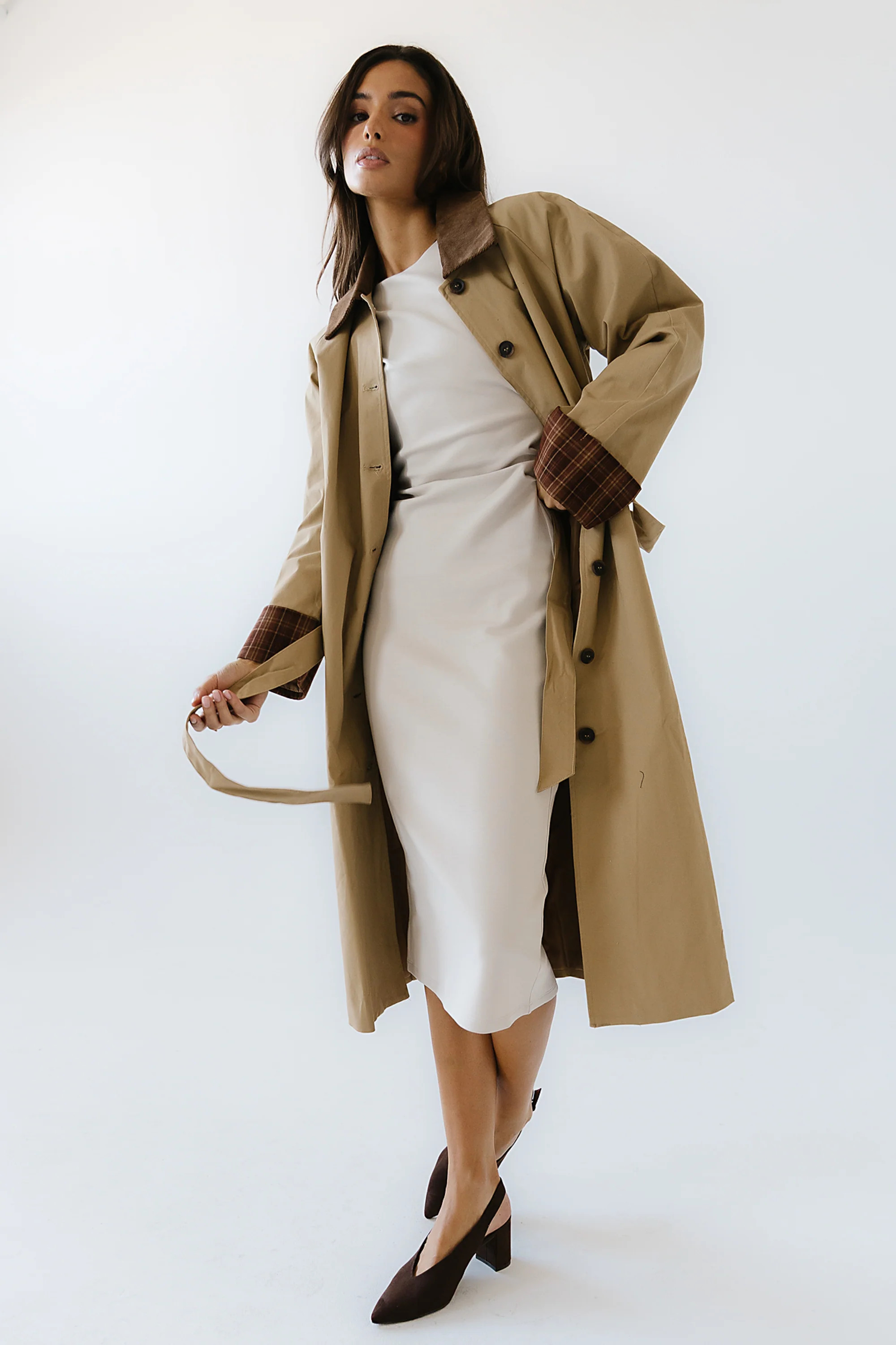 Tulie Contrast Trench Coat | Böhme US