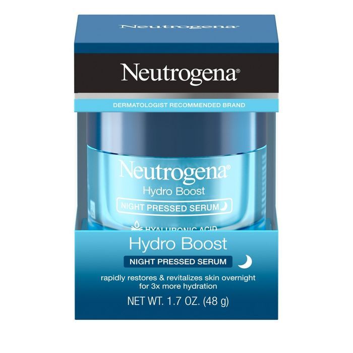 Neutrogena Hydro Boost Night Pressed Serum - 1.7oz | Target