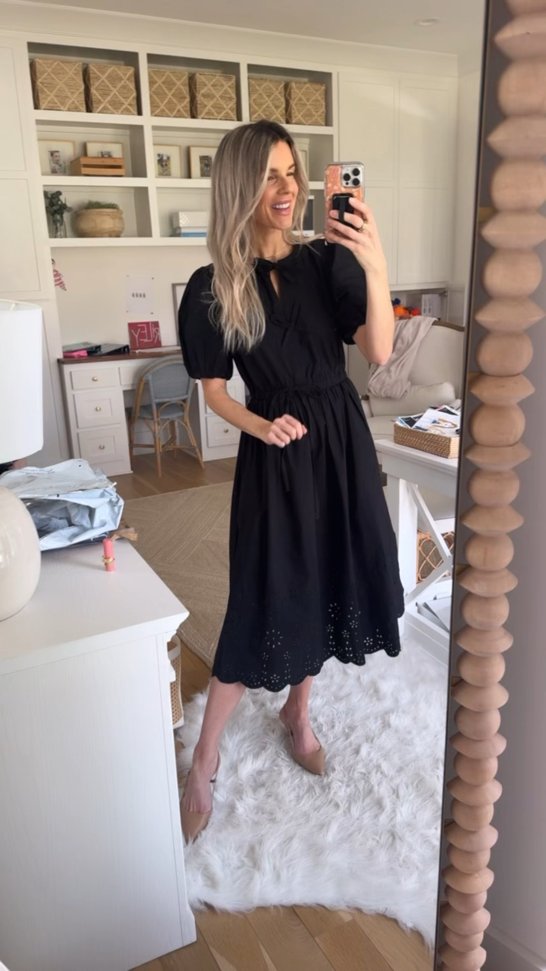 I love the little bow details in the puff sleeve on the dress. Linking it for you guys below as well as a bunch of other affordable dresses that I have in love.

It comes in sizes extra small  to 4X. But I do recommend sizing down one in this one. I’m normally a small and I actually got an extra small and it fits me well with a little room. 

#LTKFindsUnder50