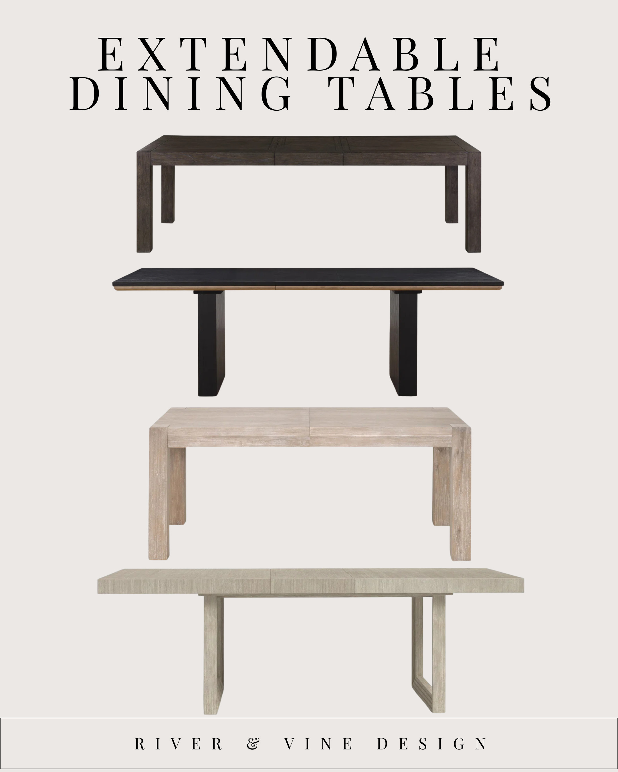 If you host even one dinner a year, an extendable dining table is worth it.

Why I always recommend them:

Everyday size doesn’t overwhelm the room

Hidden leaf = extra seats when you need them

Cleaner design than storing extra folding tables

These are contemporary, solid, and don’t look bulky when closed — which is rare.

Tap to shop my favorite extendable tables! 

 #LTKHoliday #LTKHome