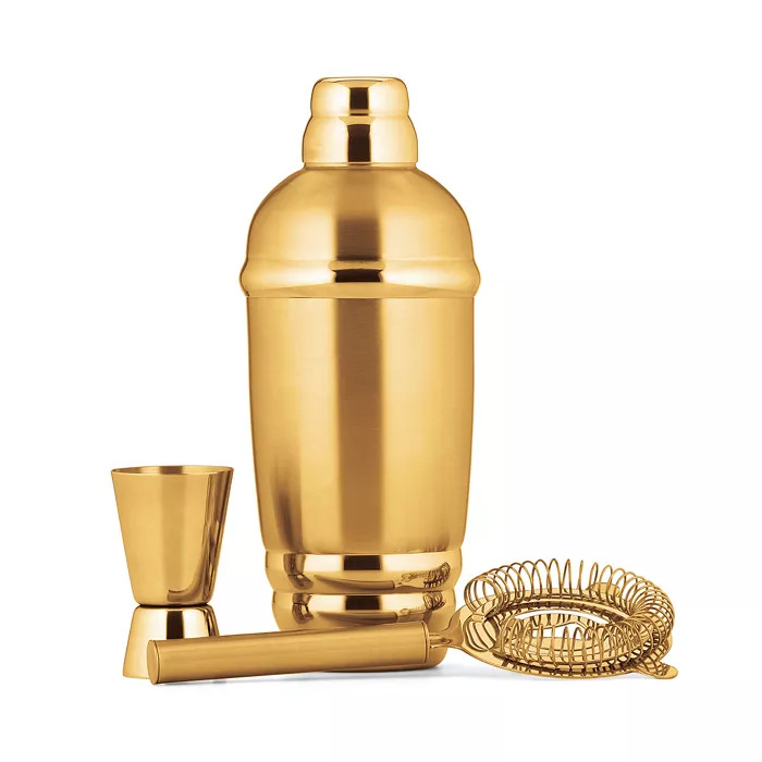 Tuscany Classics Gold Tone Cocktail Shaker Set | Bloomingdale's (US)