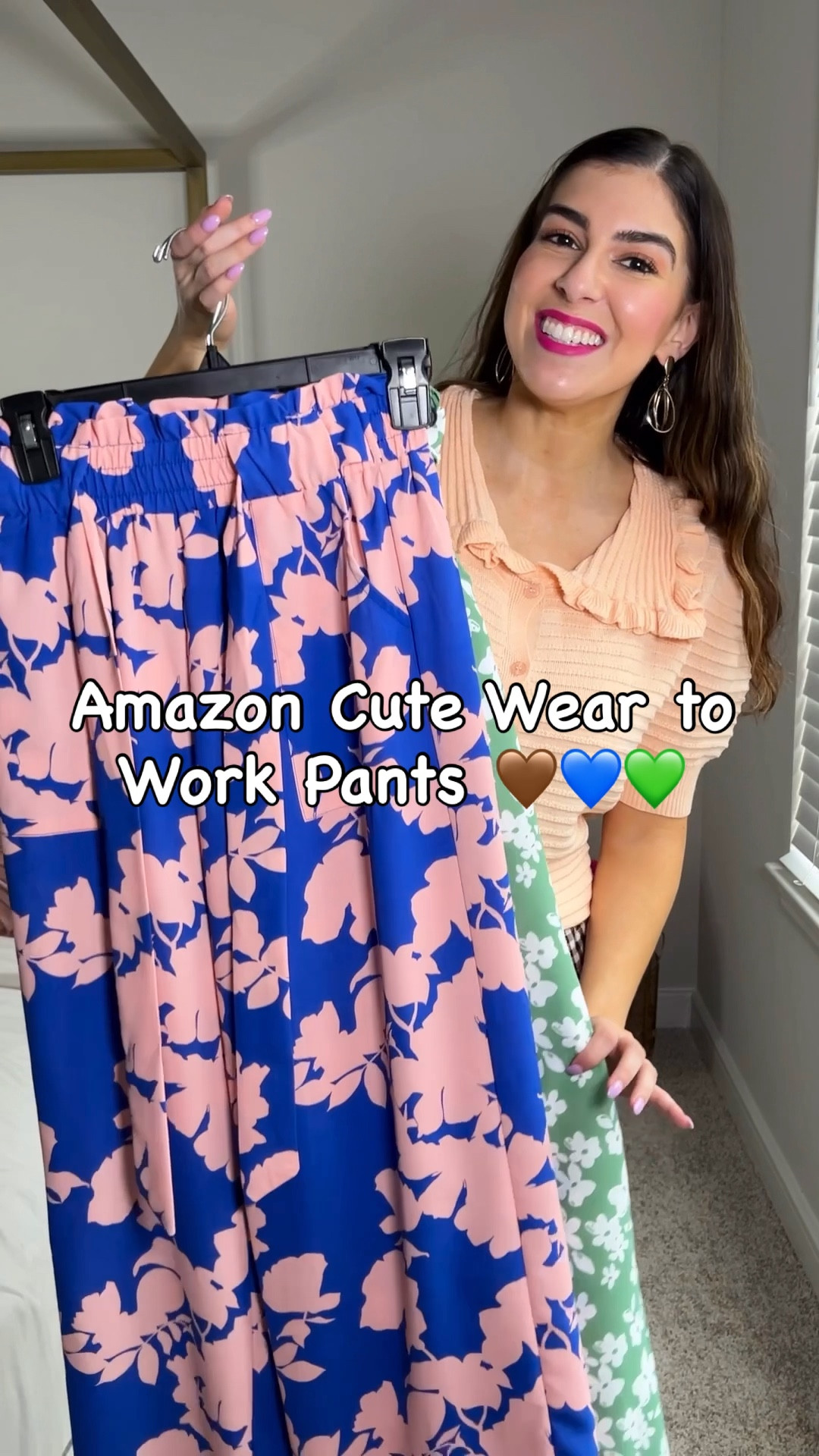 Amazon Wear to Work Pants 💙🤎💚 No boring office styles pants here! Fun floral pants and a pair of plaid pants from Amazon Fashion. All pants fit true to size and come in tons of colors. 


#LTKSeasonal #LTKWorkwear #LTKootd