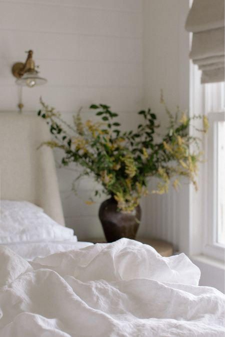 the softest linen sheets, white linen sheets, fall bedroom

#LTKhome #LTKSeasonal