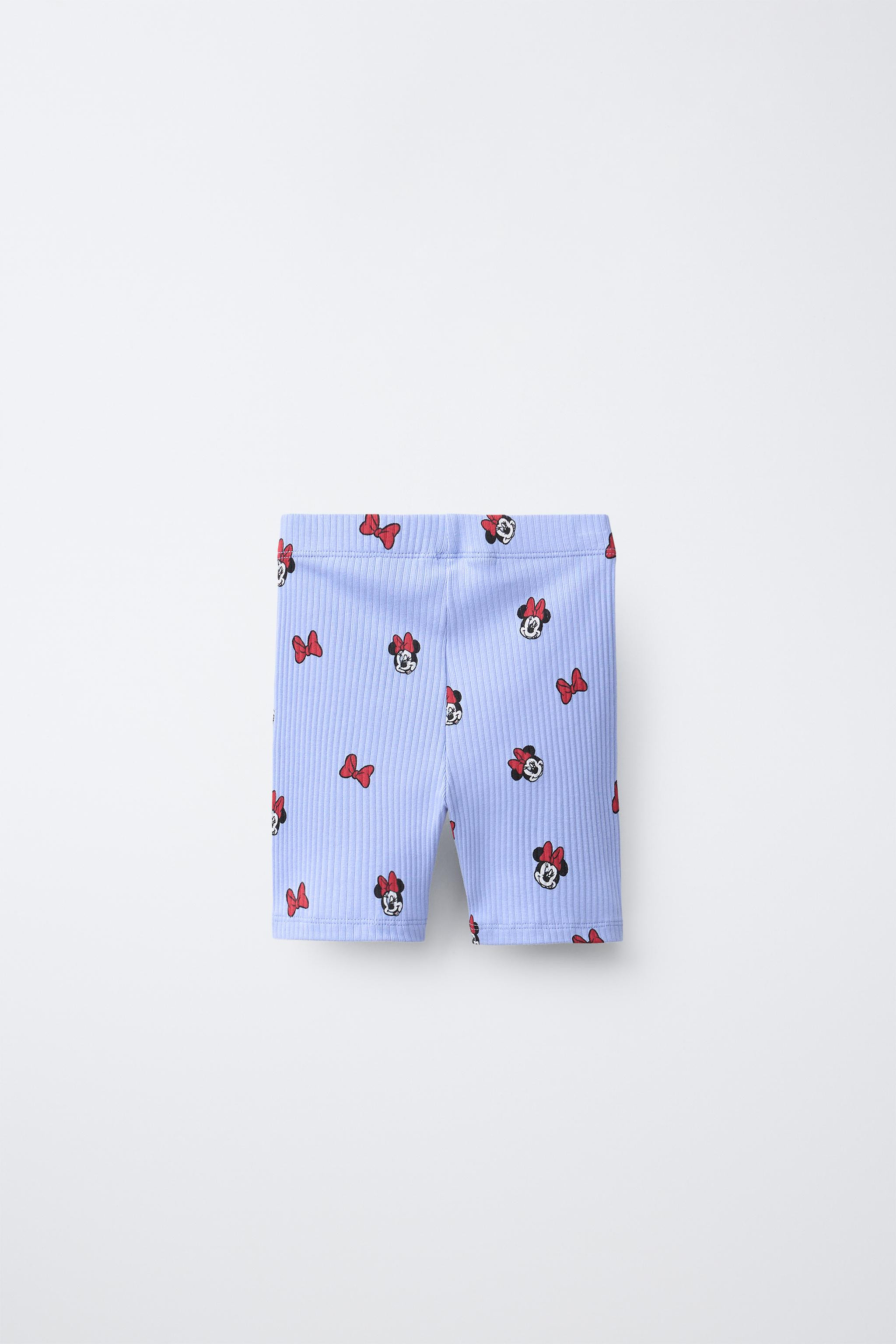 Cycling leggings with an elastic waistband and a MINNIE MOUSE \u00a9 DISNEY print. | Zara UK
