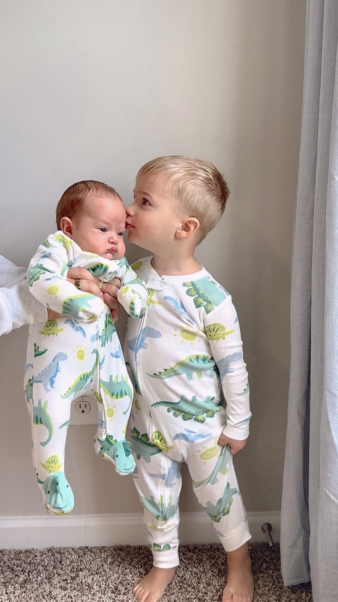 Matching pjs for my boys!! 🦕🩵

#LTKSaleAlert #LTKBaby #LTKBump