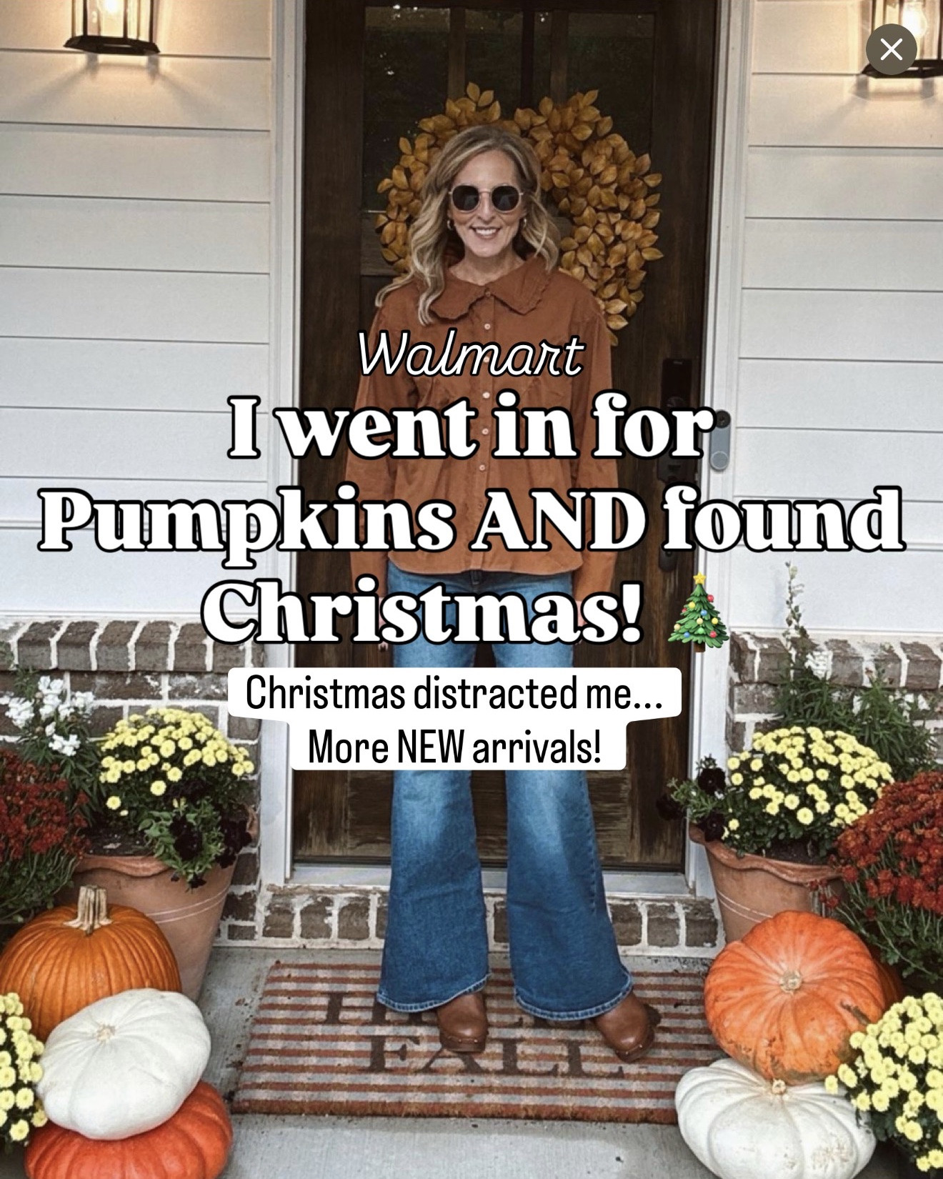 Comment NEW and I’ll send you all the finds! 🎄

I went into Walmart for pumpkins and came out with CHRISTMAS. 😂 The Walmart Christmas decor 2026 is already SO good! From the viral Walmart Christmas tree to new plaid Christmas stockings, vintage Santa decor, Christmas reindeer, holiday greenery, Christmas home decor, and new Walmart holiday arrivals—these are the pieces I think will sell out first. I know it’s early, but the best Walmart Christmas finds never stay in stock long! 🎅🏻✨