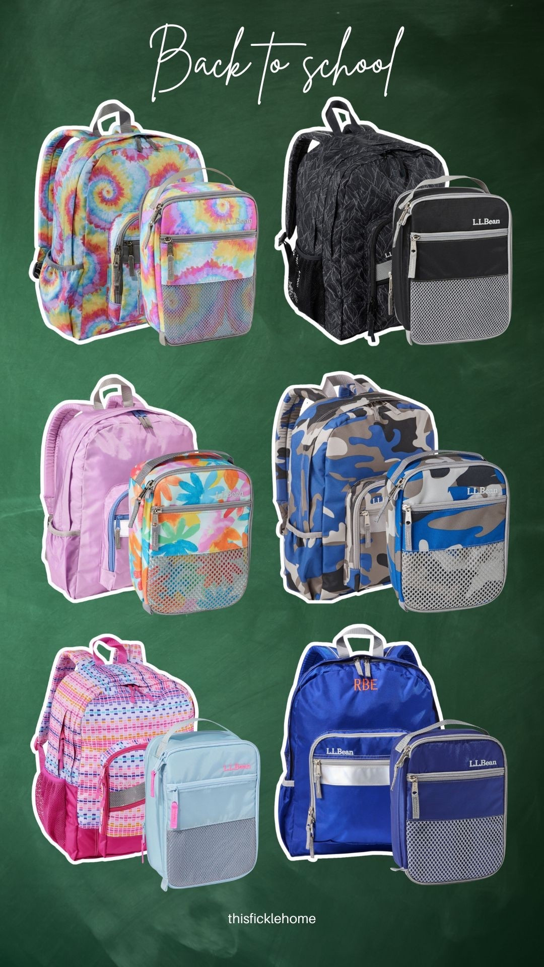Back to school

Backpacks and lunchboxes from LL Bean will last all school year!

#LTKSeasonal #LTKKids