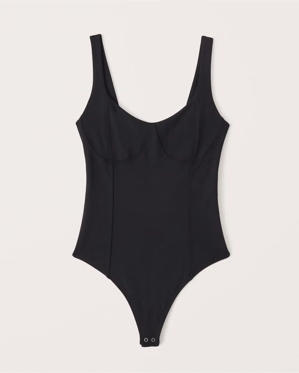 Women's Seamless Fabric Corset Bodysuit | Women's Clearance | Abercrombie.com | Abercrombie & Fitch (US)