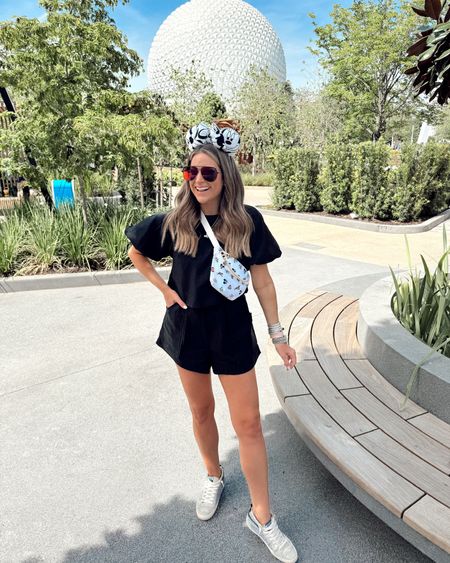 In a size 4 two piece set, fanny pack, Mickey ears, ear holder, sunglasses and accessories for spring Disney outfit – all fits TTS.

#LTKstyletip #LTKSeasonal #LTKshoecrush