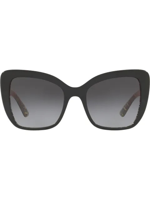 Dolce & Gabbana EyewearÓculos de sol oversized | FarFetch BR