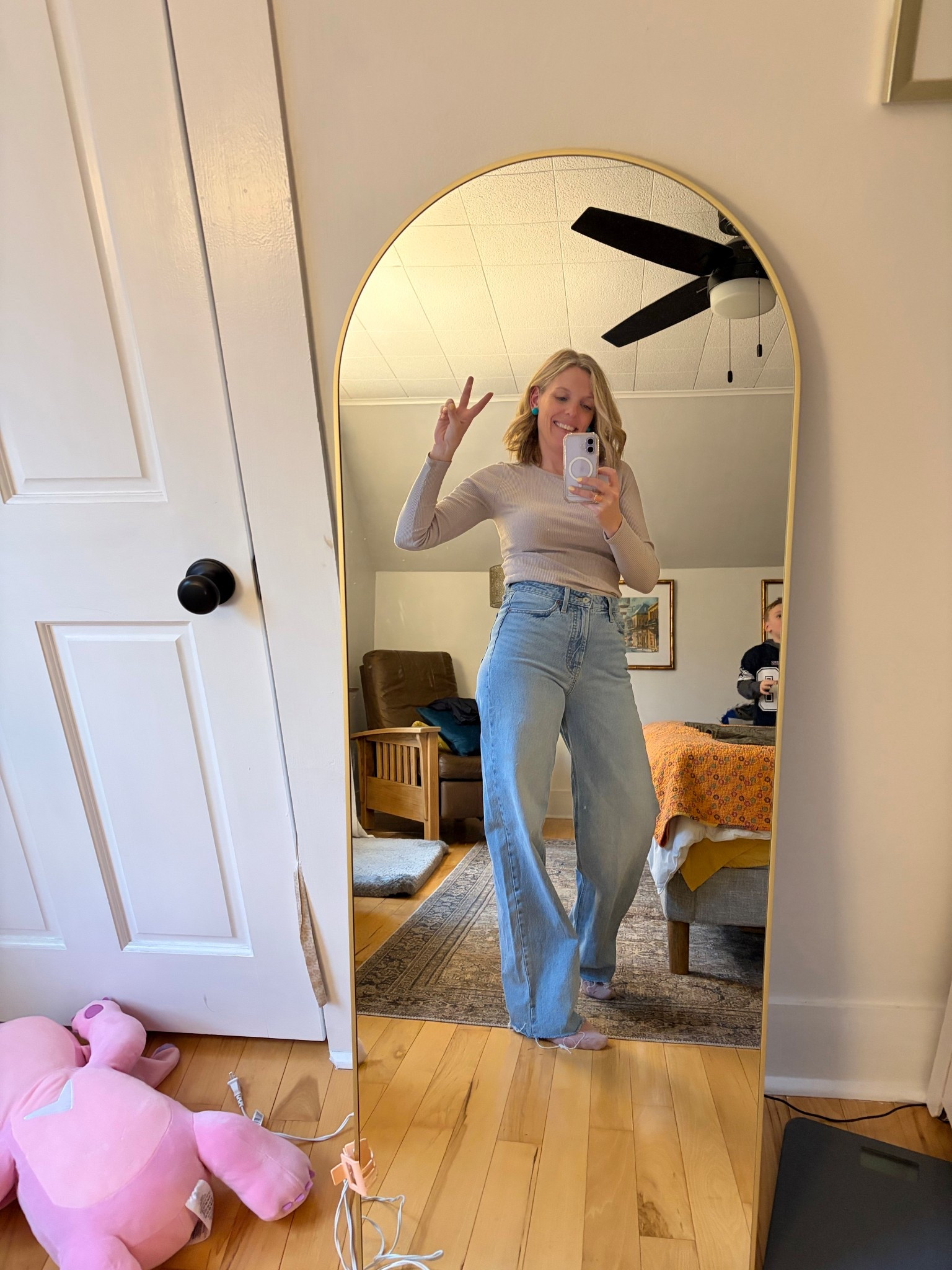 Fav wide leg jean 