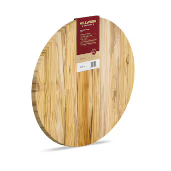 RELIABILT 1-in x 15-in x Radius Edge Unfinished FAS Better S4S Teak Edge-glued Hardwood Board | Lowe's