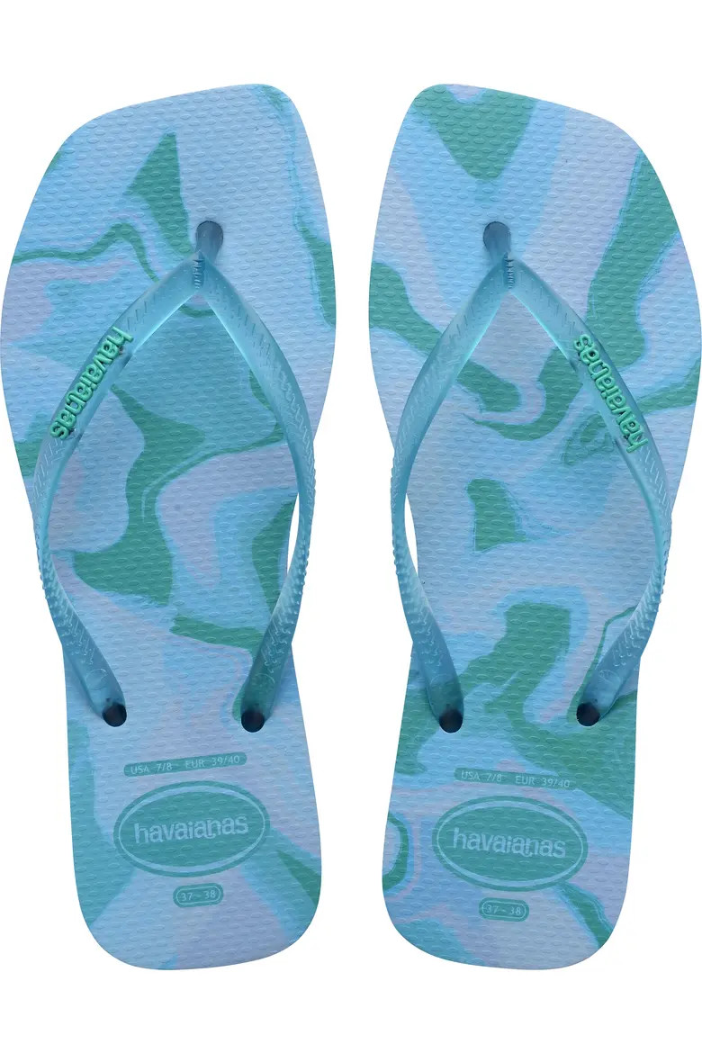 Square Toe Jelly Flip Flop (Women) | Nordstrom | Nordstrom