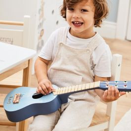 Personalised Blue Guitar Wooden Toy | My 1st Years (Global)