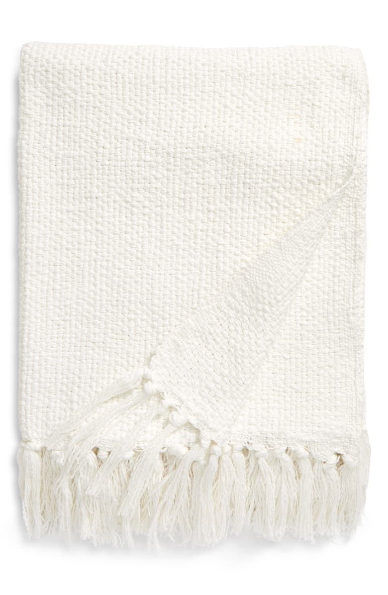 Woven Cotton Throw Blanket | Nordstrom