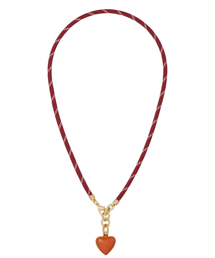 The Happy Cord Charm Necklace | Roxanne Assoulin