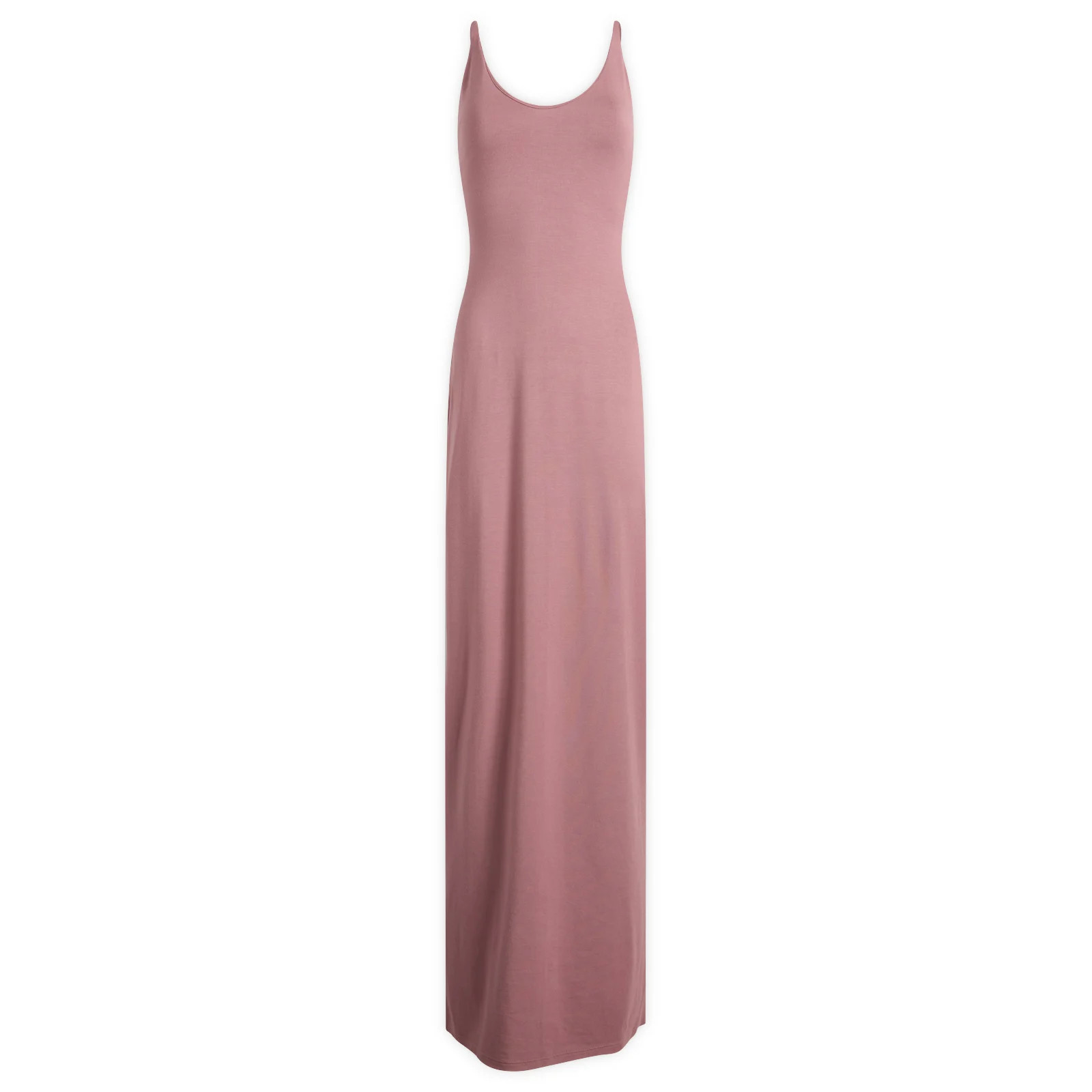 SKIMS Women's Smooth Lounge Skimpy Scoop Neck Dress in Redwood, Size Small | END. Clothing