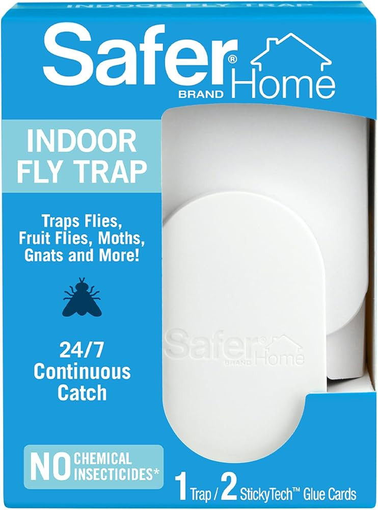Safer Home SH502 Indoor Plug-In Fly Trap for Flies, Fruit Flies, Moths, Gnats, and Other Flying I... | Amazon (US)