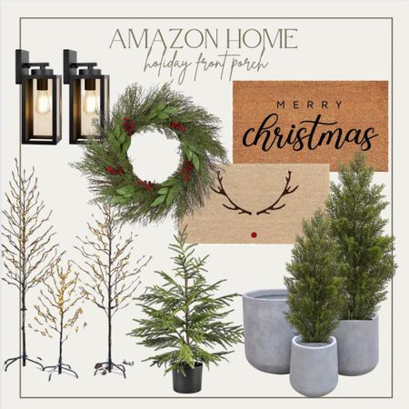 Amazon home holiday porch
Christmas front porch
Welcome mat
Faux tree


#LTKSeasonal #LTKHoliday #LTKhome