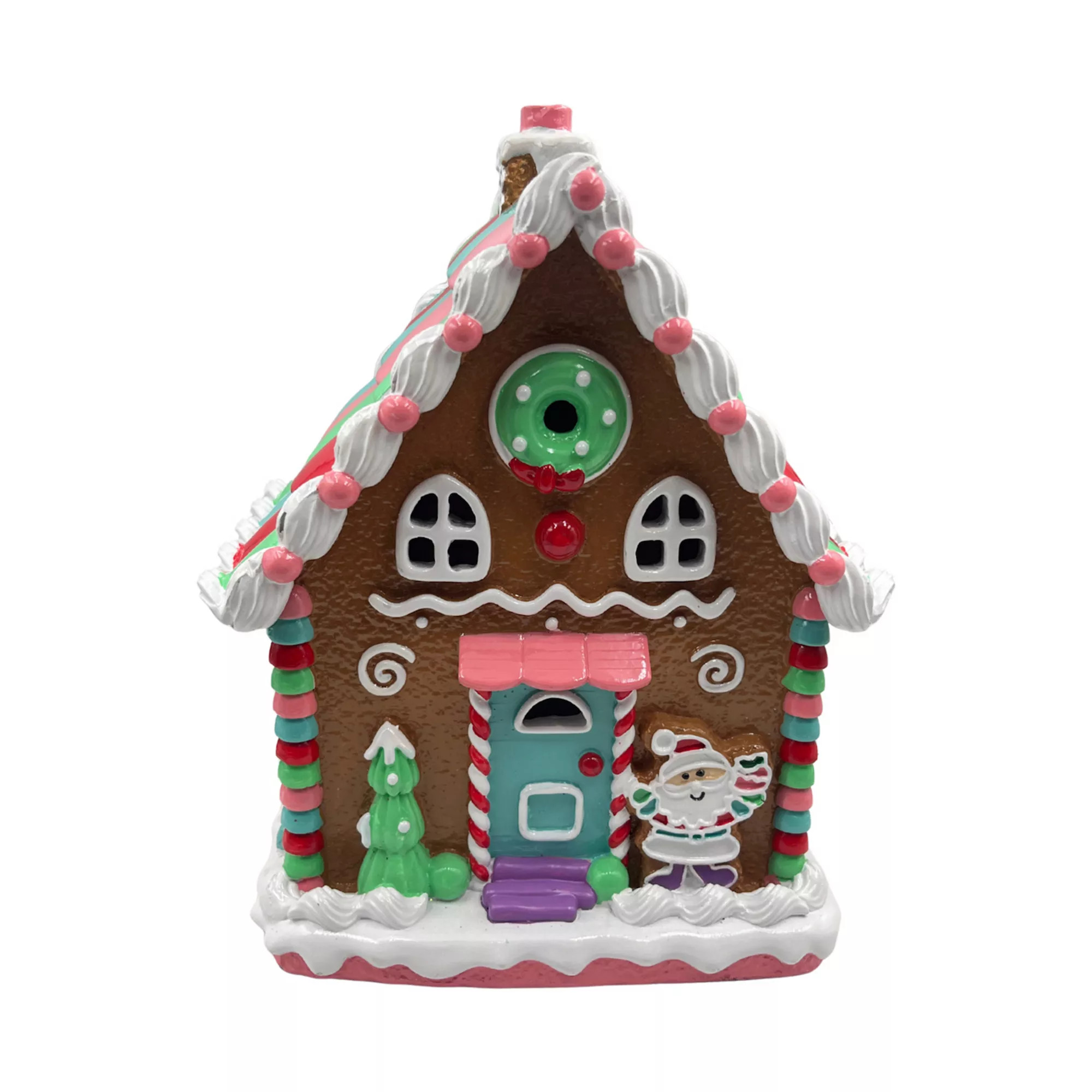Crosslight Santa's Hut Gingerbread House Table Decor | Kohl's
