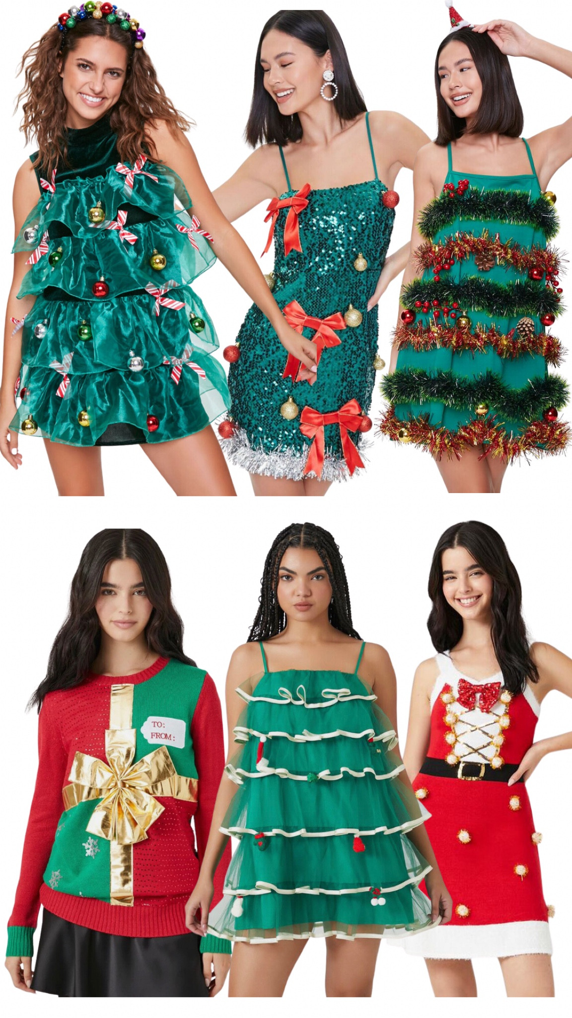 Tacky Christmas outfits
Tacky Christmas, tacky Christmas sweater, forever 21, forever 21 sweaters, holiday, sweaters, dresses

#LTKSeasonal #LTKHolidaySale #LTKHoliday