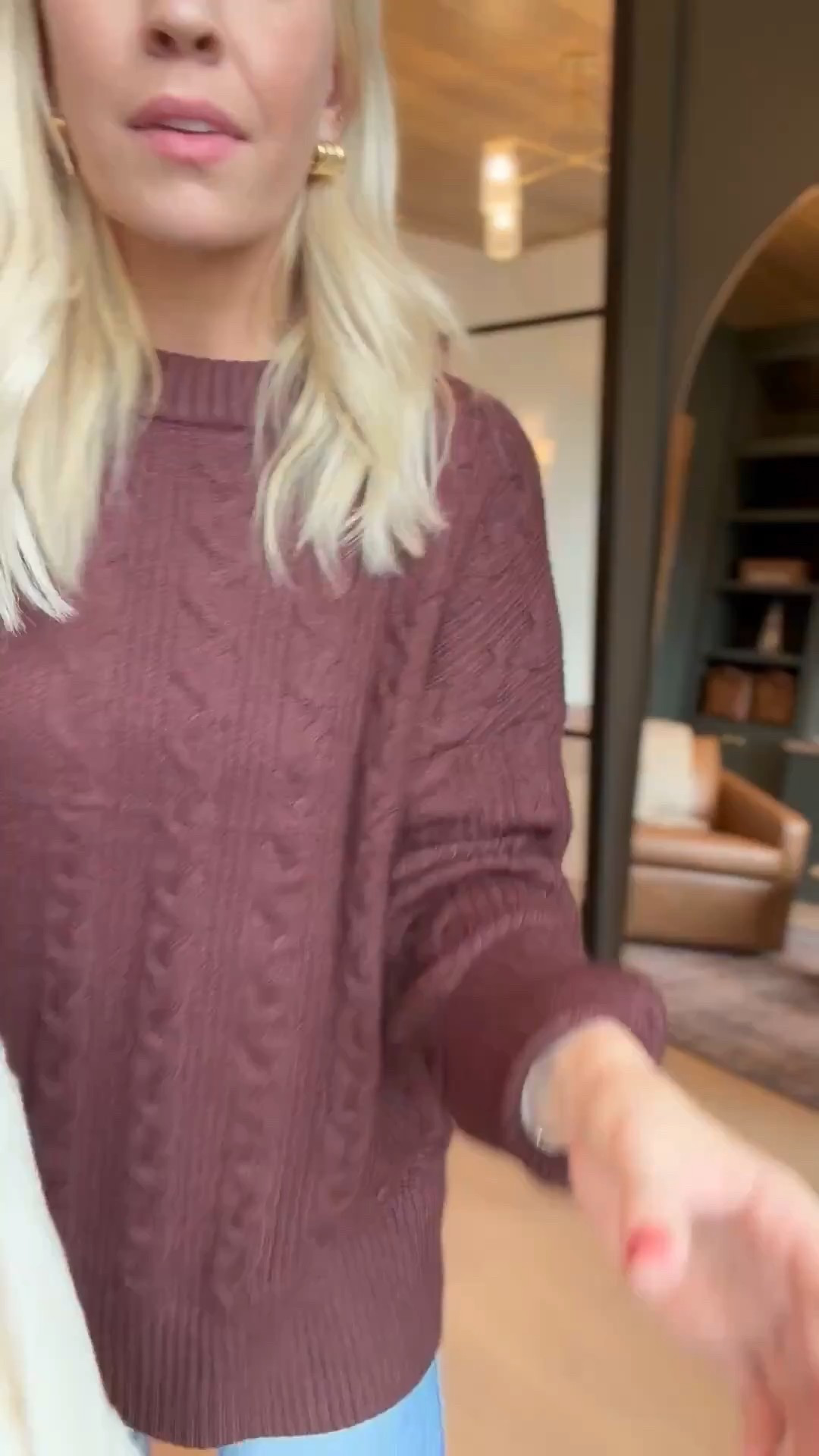 The best cable knit sweater! 

#LTKdayinmylife #LTKootd #LTKgrwm
