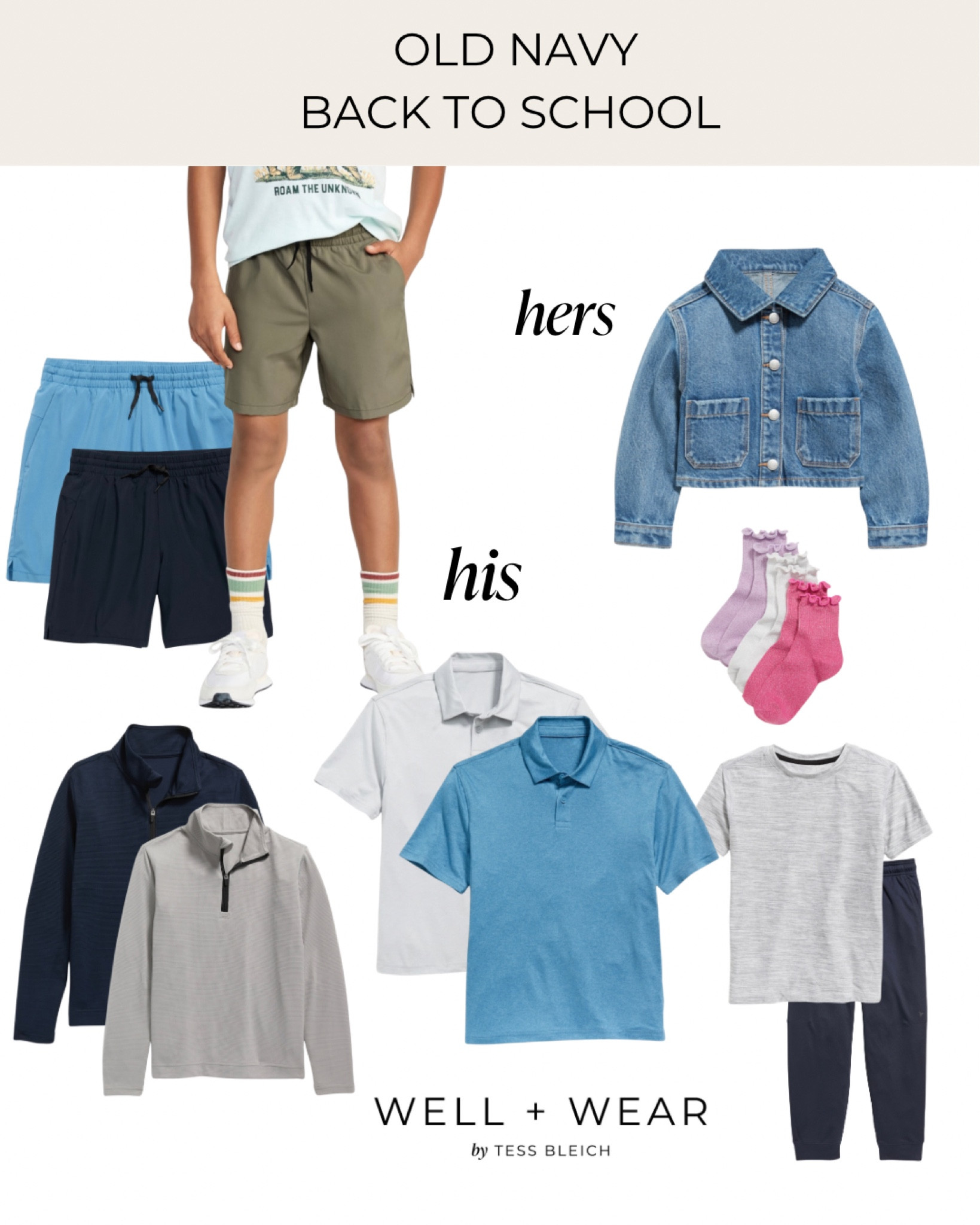 Old Navy is 40% off today so I’m stocking up on a few favorites.

The boys shorts are my ALL TIME FAVORITE + don’t wrinkle! Quick drying + hit above the knee. Huge win!!

The others are simple staples we’ll use for casual wear, golf, church, school, etc. 

We always stock up on basics around BTS so underpinnings + socks are also included although not pictured.

Happy wardrobe planning for your littles!

#LTKBacktoSchool #LTKSeasonal #LTKkids
