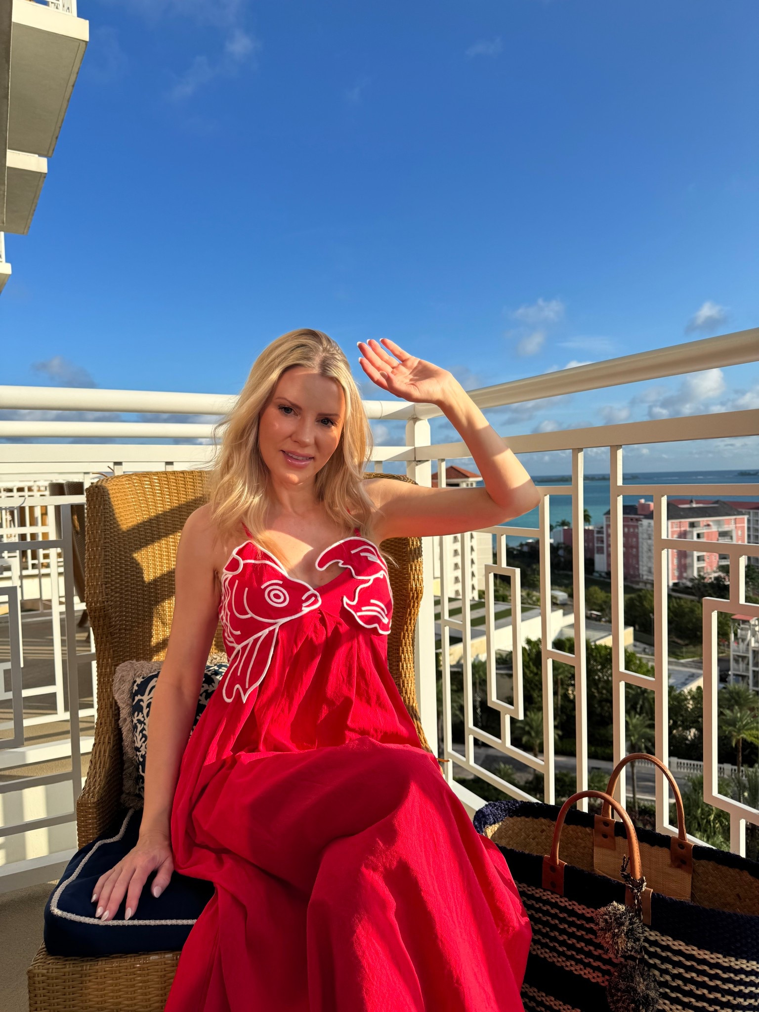 Maxi dress, red dress, fish dress, vacation dresss

#LTKFindsUnder100 #LTKOver40 #LTKootd