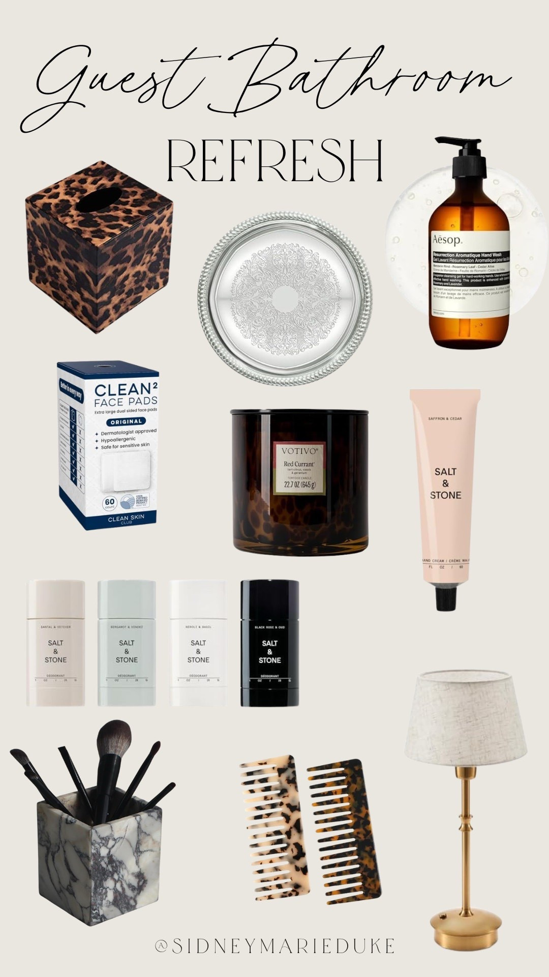 Everything from my guest bathroom refresh 🤍
 


Amazon home, spring cleaning, home decor, reset, beauty, sidneymarieduke 

#LTKBeauty #LTKHome #LTKselfcare