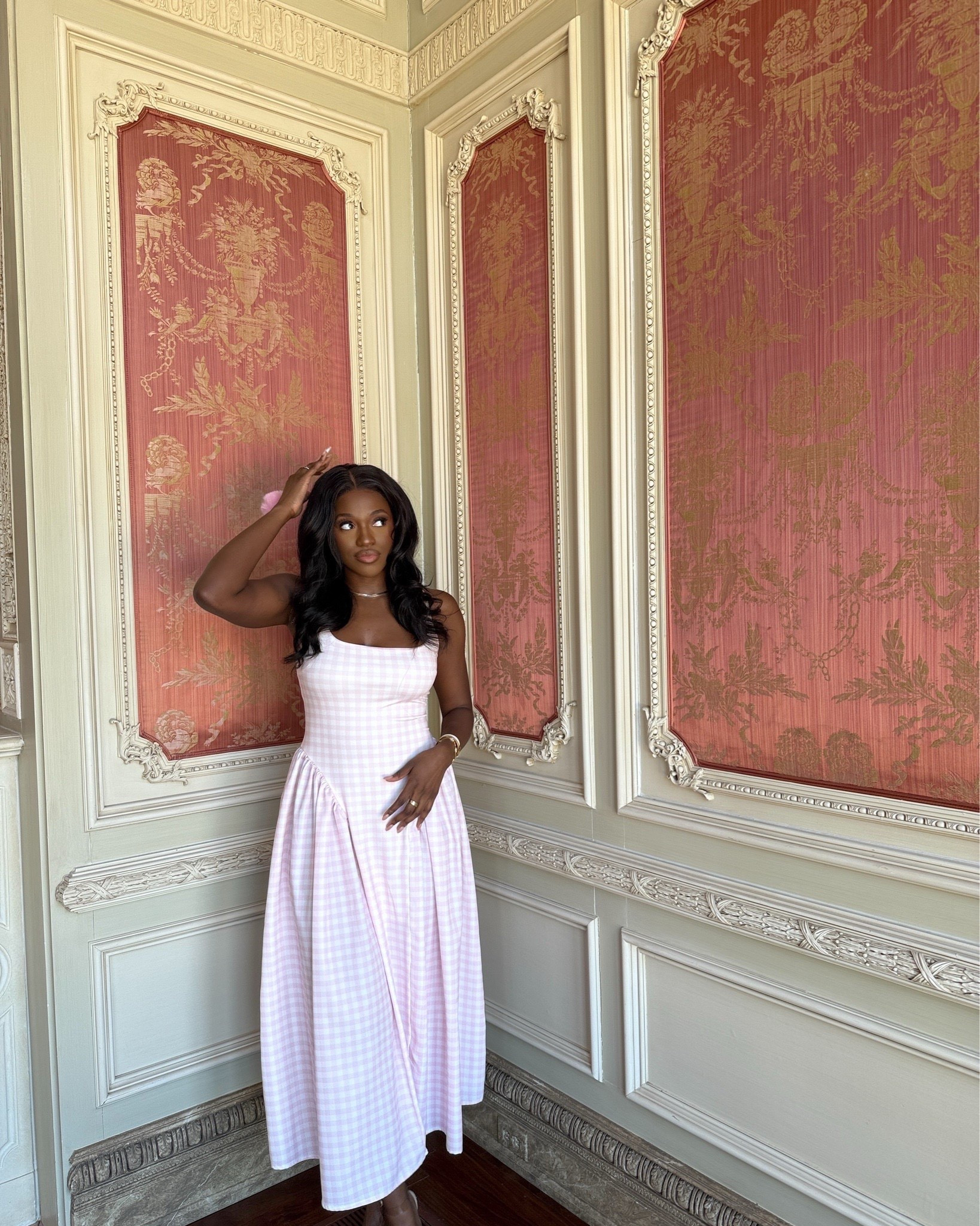 Super flirty and feminine pink dress that’s tall girl friendly 

#LTKStyleTip #LTKFindsUnder100