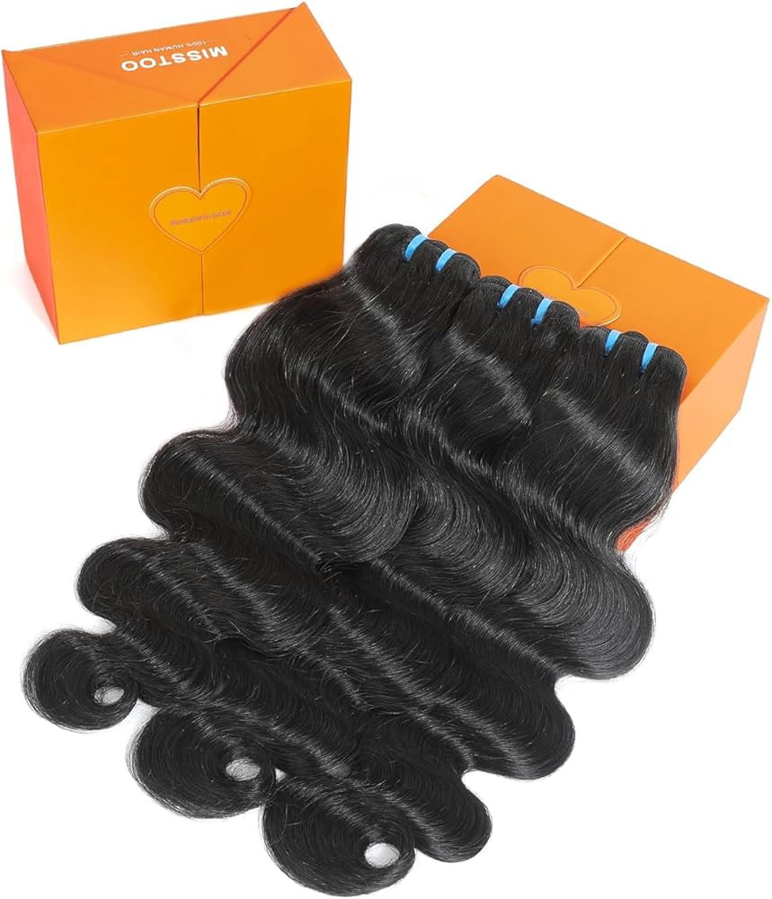 15A Grade Body Wave Bundles Human Hair 20 20 20 Inch 100% Unprocessed Virgin Brazilian 3 Bundles ... | Amazon (US)