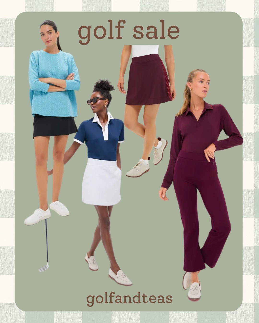 There is a major sale on some great golf pieces. Now is the time to update your wardrobe  

#LTKSeasonal #LTKActive #LTKOver40