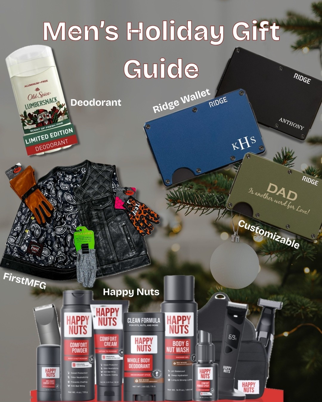 The best gifts for your man this holiday season! 
Get 50% off all FirstMFG products with code Stone_25


#LTKGiftGuide #LTKHoliday #LTKMens